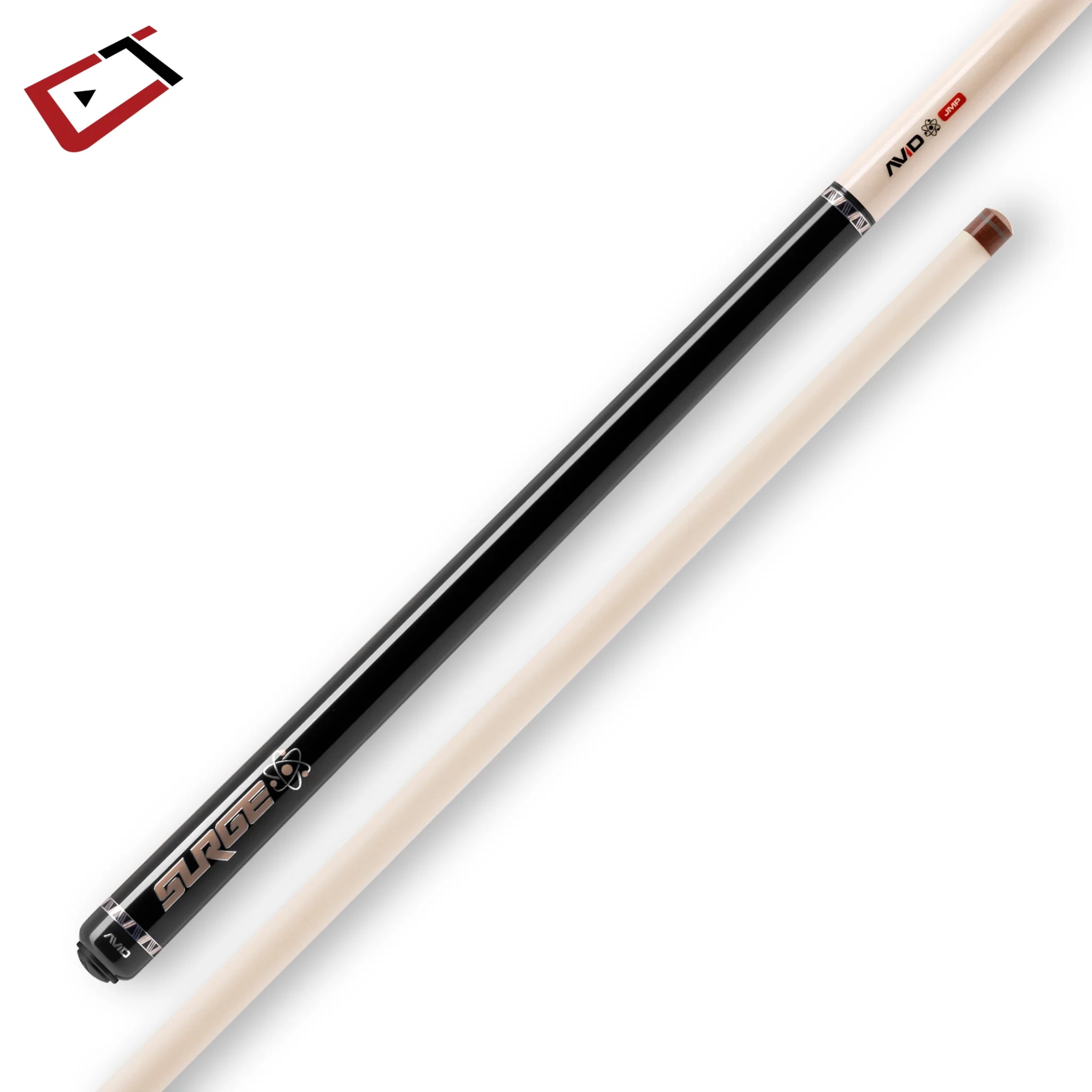 Taco de Salto Cuetec AVID Surge Jump Preto e Dourado 3/8x14 Taco de Salto Cuetec AVID Surge Jump Preto e Dourado 3/8x14